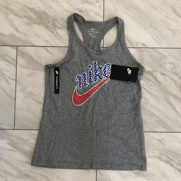 Nike Other - Nike Girl's Sportswear American Tank Top CD9575-063 size L